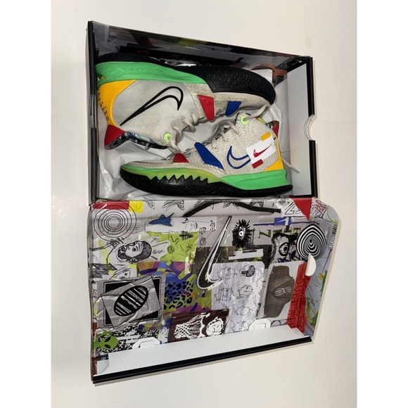 Nike Other - Nike Shoes Kyrie 7 Visions 2021 Size 8.5 9.5‎ DC9122 001 Sneaker With Box